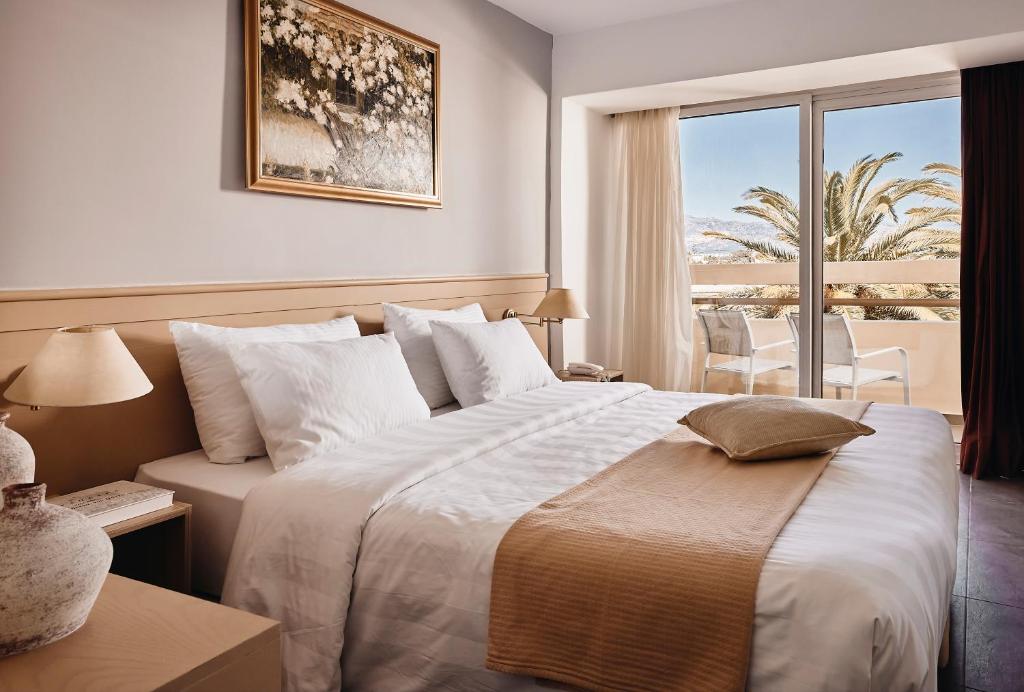 Двухместный (Двухместный номер с 1 кроватью, вид на сад) отеля Tylissos Beach Hotel, Иерапетра