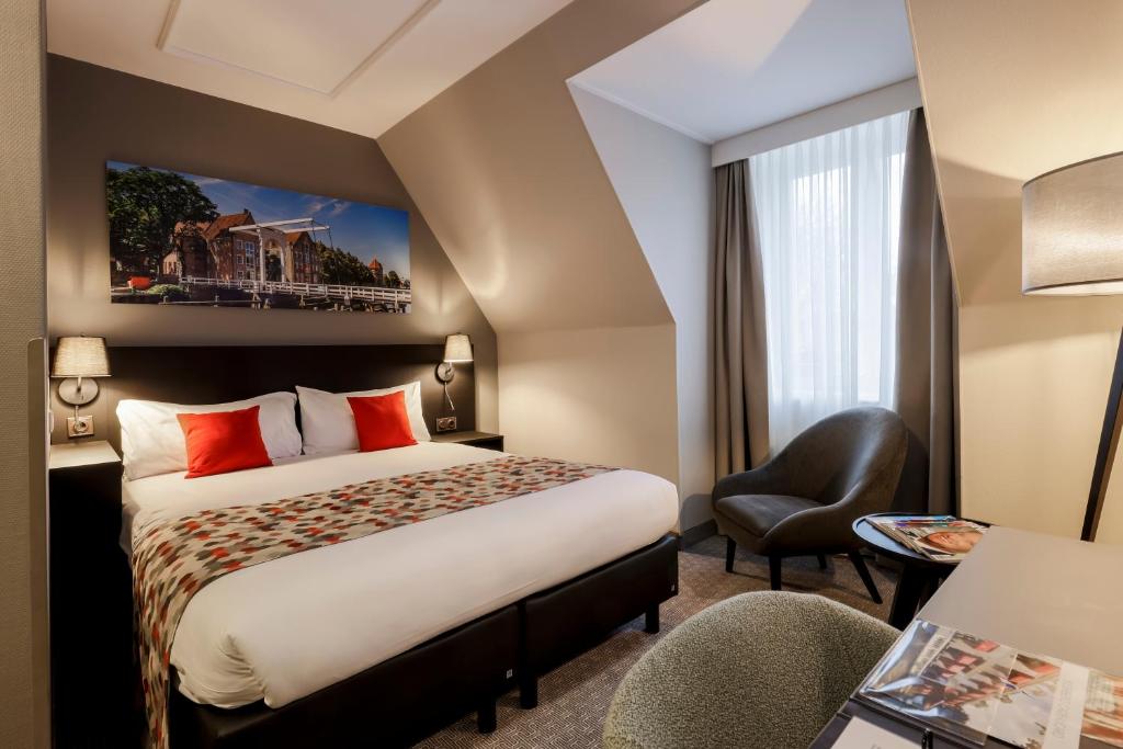 Двухместный (Классический двухместный номер с 1 кроватью) отеля Bilderberg Grand Hotel Wientjes, Зволле