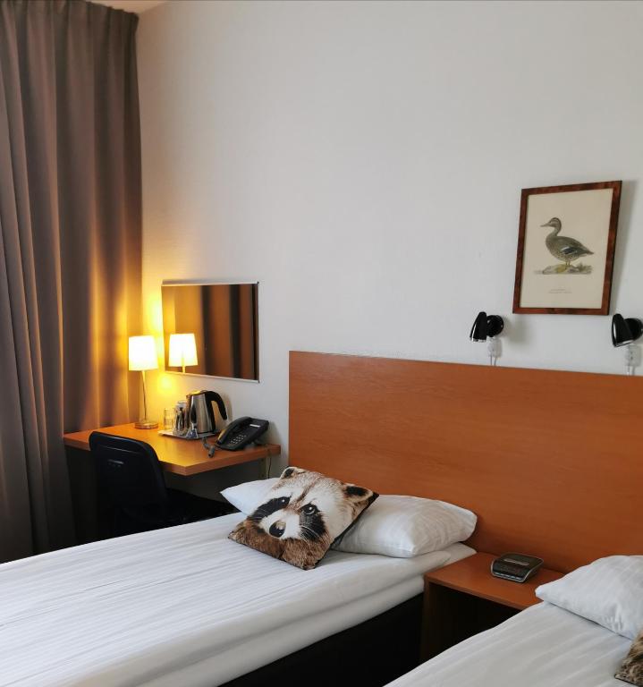 Двухместный (Двухместный номер с 2 отдельными кроватями) отеля Best Western Hotel Botnia, Умео