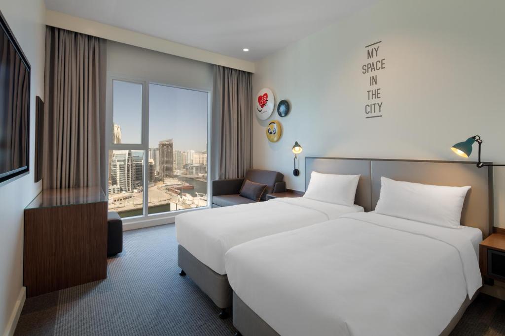 Двухместный (Номер «Ровер») отеля Rove Dubai Marina, Дубай