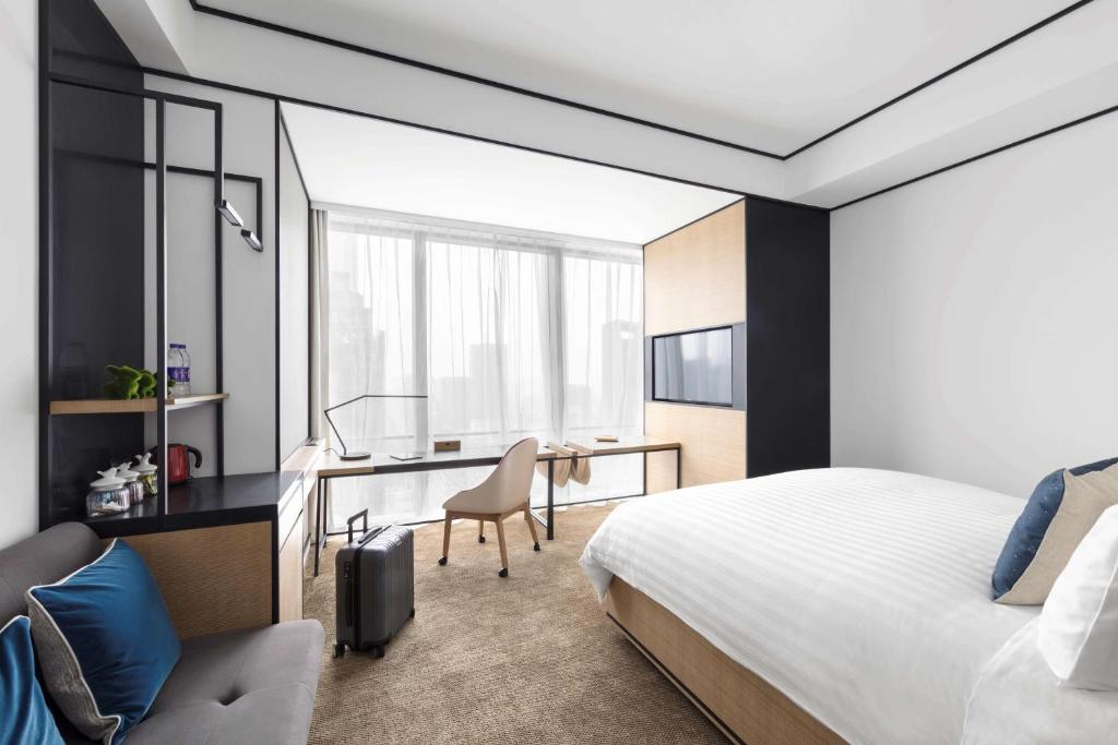Двухместный (Номер Jen 40 с кроватью размера «king-size») отеля Hotel Jen Beijing by Shangri-la, Пекин