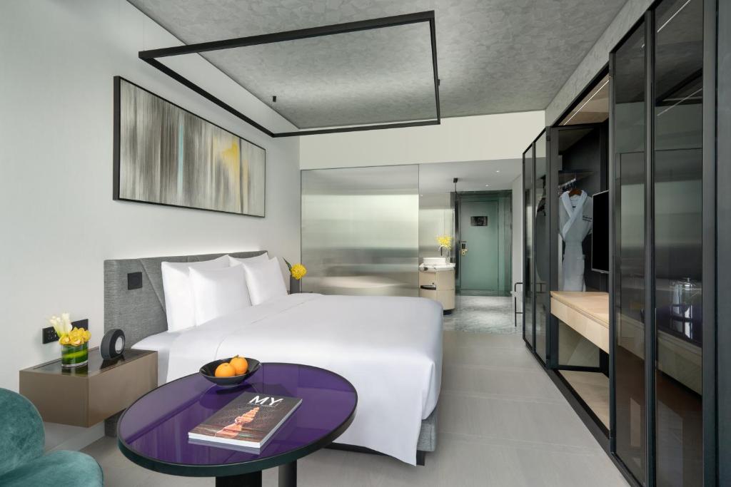 Двухместный (Представительский номер с кроватью размера «king-size») отеля Kempinski Hotel Chengdu, Чэнду