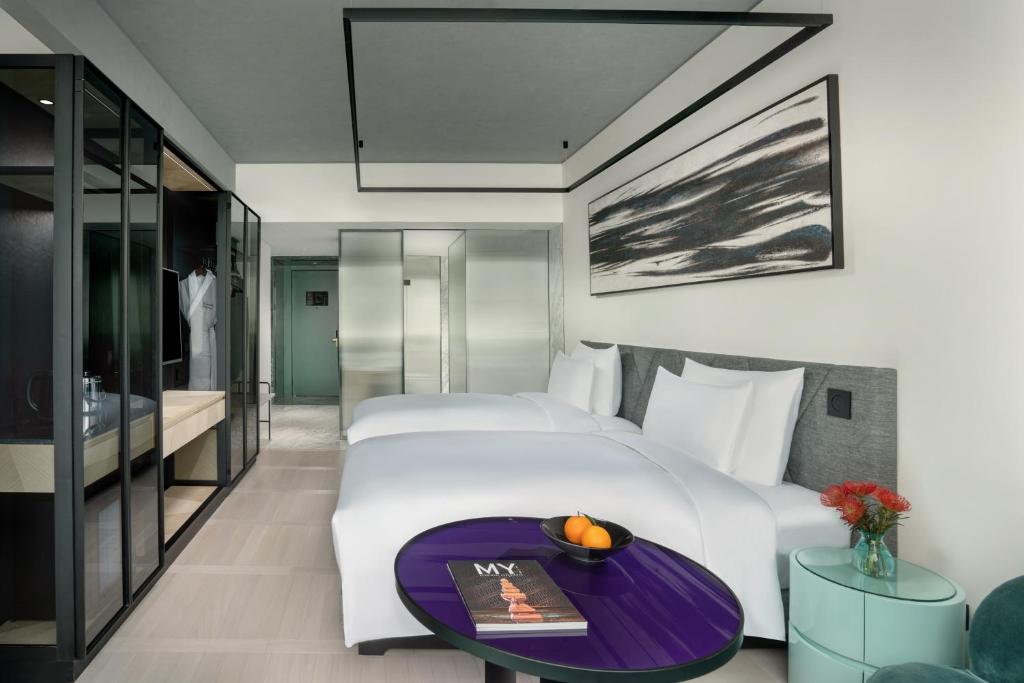 Двухместный (Представительский двухместный номер с 1 кроватью или 2 отдельными кроватями) отеля Kempinski Hotel Chengdu, Чэнду