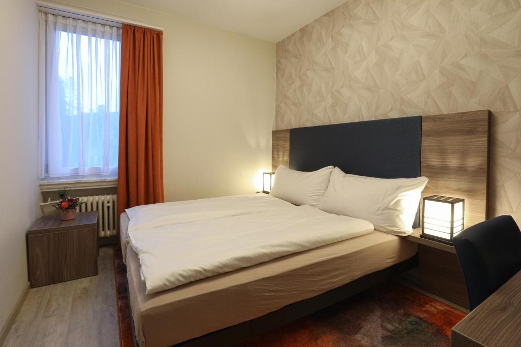 Двухместный (Небольшой двухместный номер с 1 кроватью) отеля Hotel Spatz, Люцерн