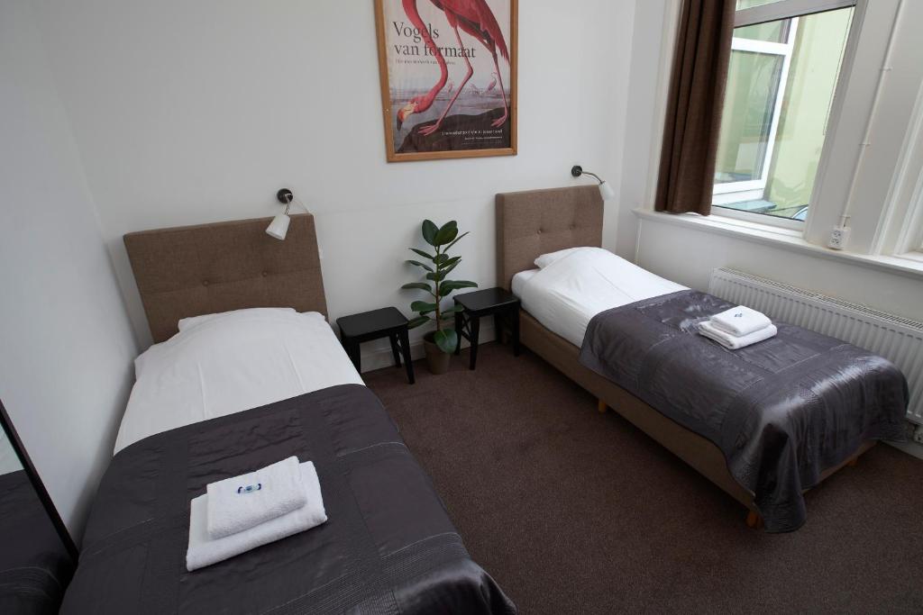 Двухместный (Двухместный номер с 2 отдельными кроватями) отеля Bed & Breakfast Hotel Malts, Гарлем