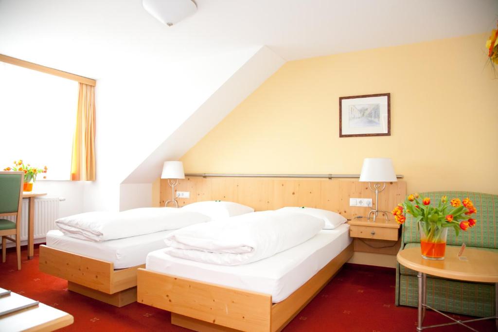 Двухместный (Двухместный номер с 1 кроватью или 2 отдельными кроватями) отеля Hotel Kohlpeter, Зальцбург