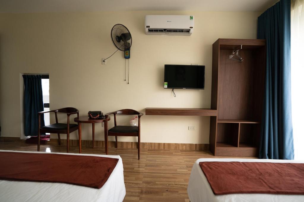 Двухместный (Двухместный номер с 2 отдельными кроватями) отеля Ngọc Hà Motel, Халонг