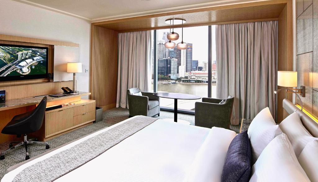 Двухместный (Номер «Премьер» с кроватью размера «king-size» и видом на город) отеля Marina Bay Sands, Сингапур (город)