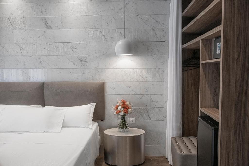 Двухместный (Двухместный номер Делюкс с 1 кроватью или 2 отдельными кроватями) отеля AmbientHotels Panoramic, Римини