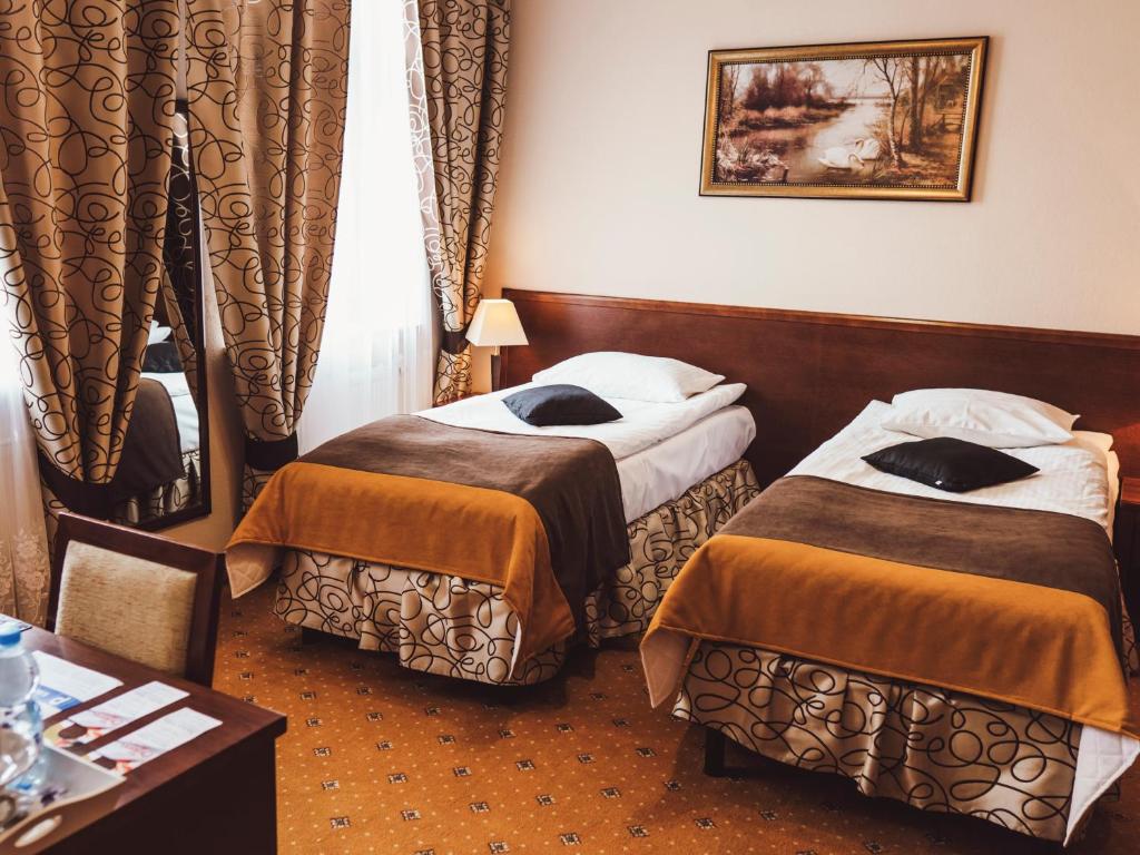 Двухместный (Двухместный номер с 1 кроватью или 2 отдельными кроватями) отеля Hotel Osjann, Бяла-Подляска