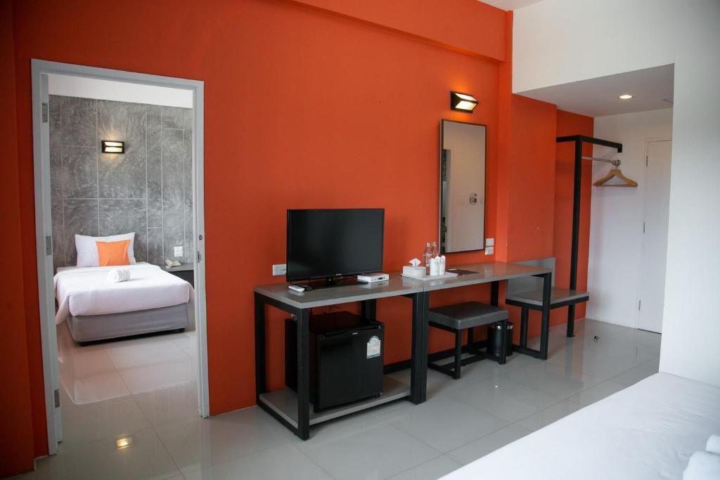 Двухместный (Двухместный номер с 2 отдельными кроватями) отеля Bun Hotel, Сураттхани