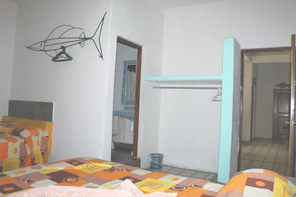 Двухместный (Большой двухместный номер с 1 кроватью или 2 отдельными кроватями) отеля Hotel Arrecife Huatulco Plus, Санта-Крус-Хуатулко