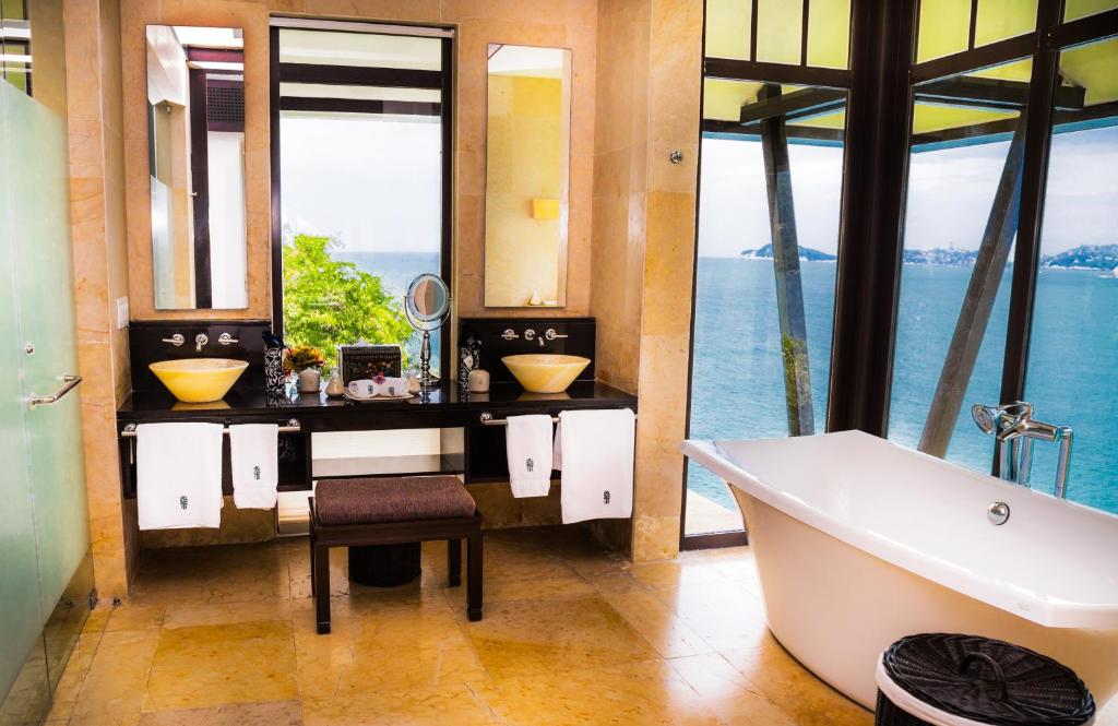 Вилла (Вилла с 2 спальнями и бассейном, вид на океан) отеля Banyan Tree Cabo Marques, Акапулько-де-Хуарес