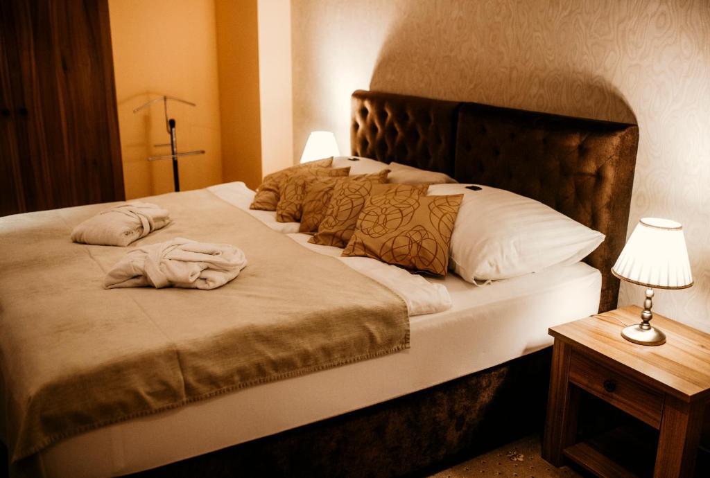 Двухместный (Двухместный номер Делюкс с 1 кроватью) отеля Hotel Solisko, Штрбске-Плесо