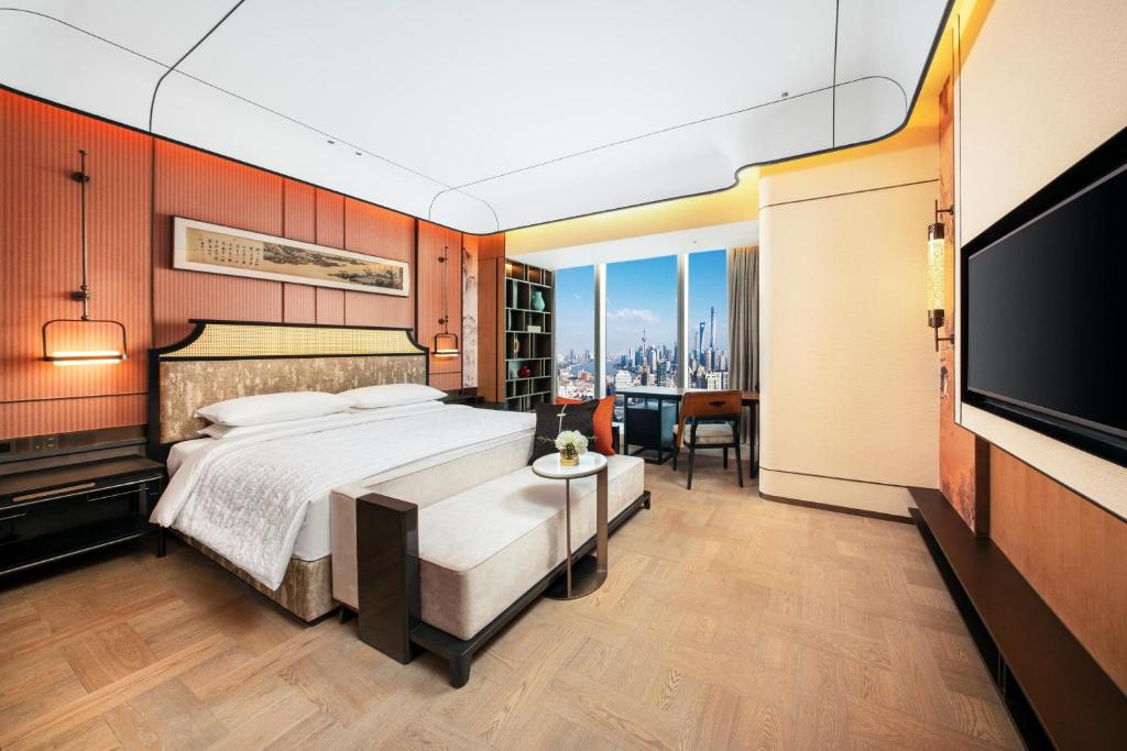 Сьюит (Bund View Suite, Royal Club Lounge access level, 1 King), Le Royal Meridien Shanghai