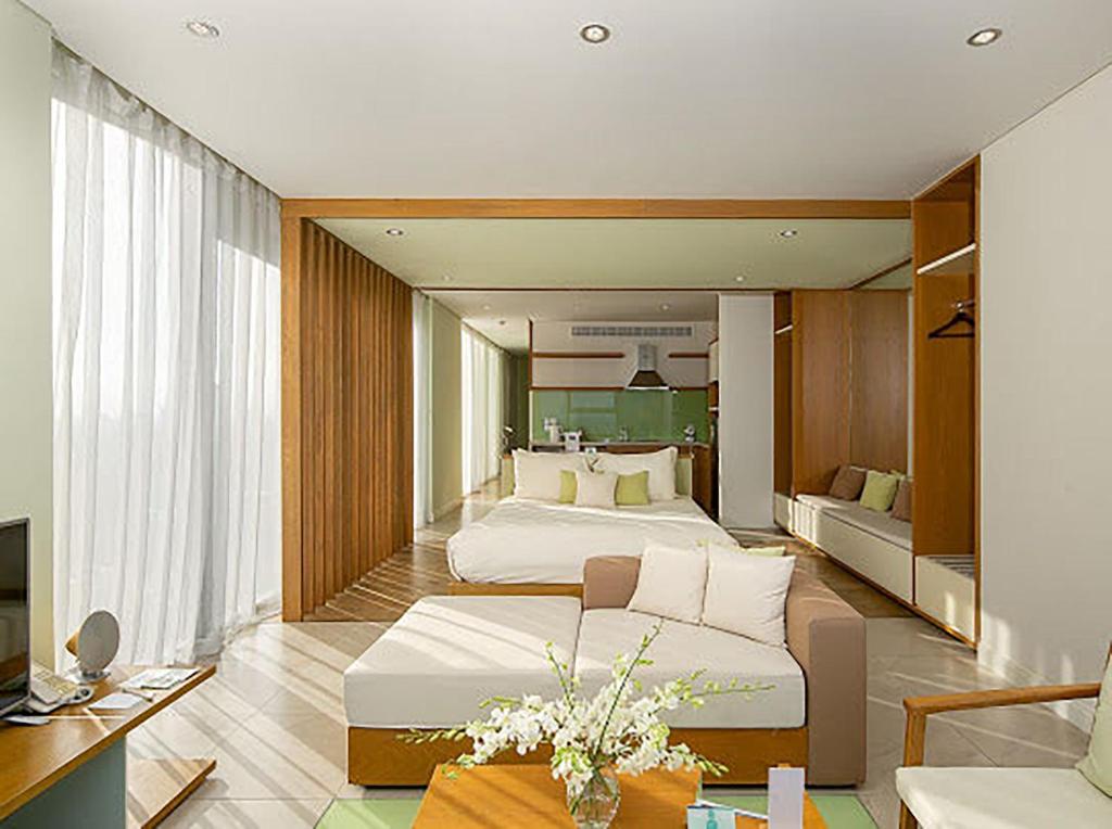 Апартаменты (Апартаменты с 1 спальней) апартамента Abogo Fusion Suite BeachFront Da Nang, Дананг