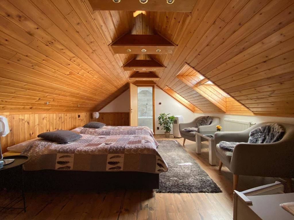 Двухместный (Стандартный двухместный номер с 1 кроватью или 2 отдельными кроватями) гостевого дома Penzión Hradby, Прешов
