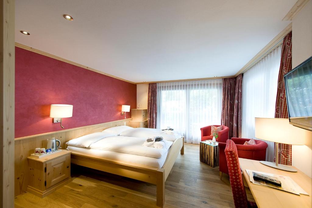 Двухместный (Двухместный номер с 1 кроватью) отеля Hotel Alpina, Давос