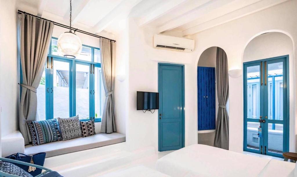 Двухместный (Двухместный номер Делюкс с 1 кроватью или 2 отдельными кроватями (1 этаж)) курортного отеля Resort de Paskani, Хуахин