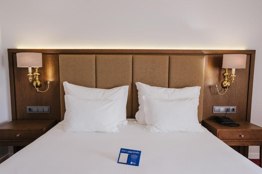 Двухместный (Улучшенный двухместный номер с 1 кроватью или 2 отдельными кроватями) отеля Hotel Aquae Flaviae - Premium Chaves, Шавиш