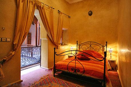 Двухместный (Небольшой двухместный номер с 1 кроватью) отеля Riad Essaoussan, Марракеш