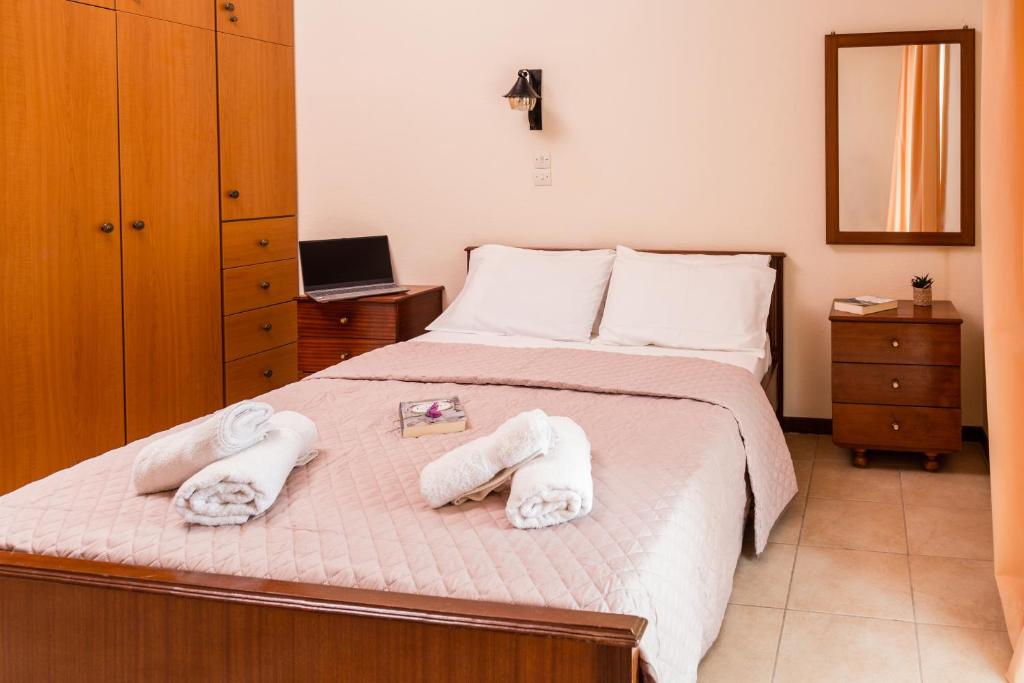 Двухместный (Двухместный номер с 1 кроватью, вид на сад) апарт-отеля Agave Apartments, Дрепанос