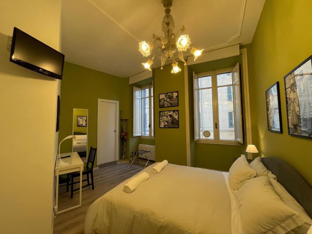 Двухместный (Двухместный номер с 1 кроватью и собственной ванной комнатой) гостевого дома Colazione Al Vaticano Guest House, Рим