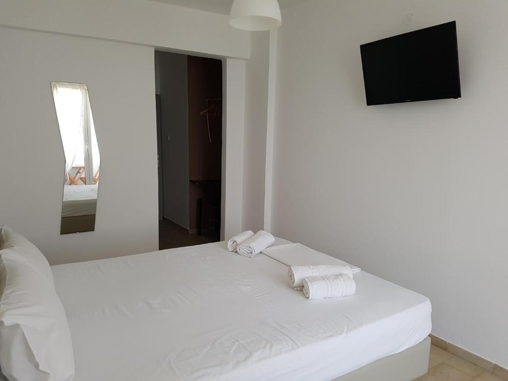 Двухместный (Двухместный номер с 1 кроватью с видом на море) отеля Hotel Elafonisos, Элафонисси