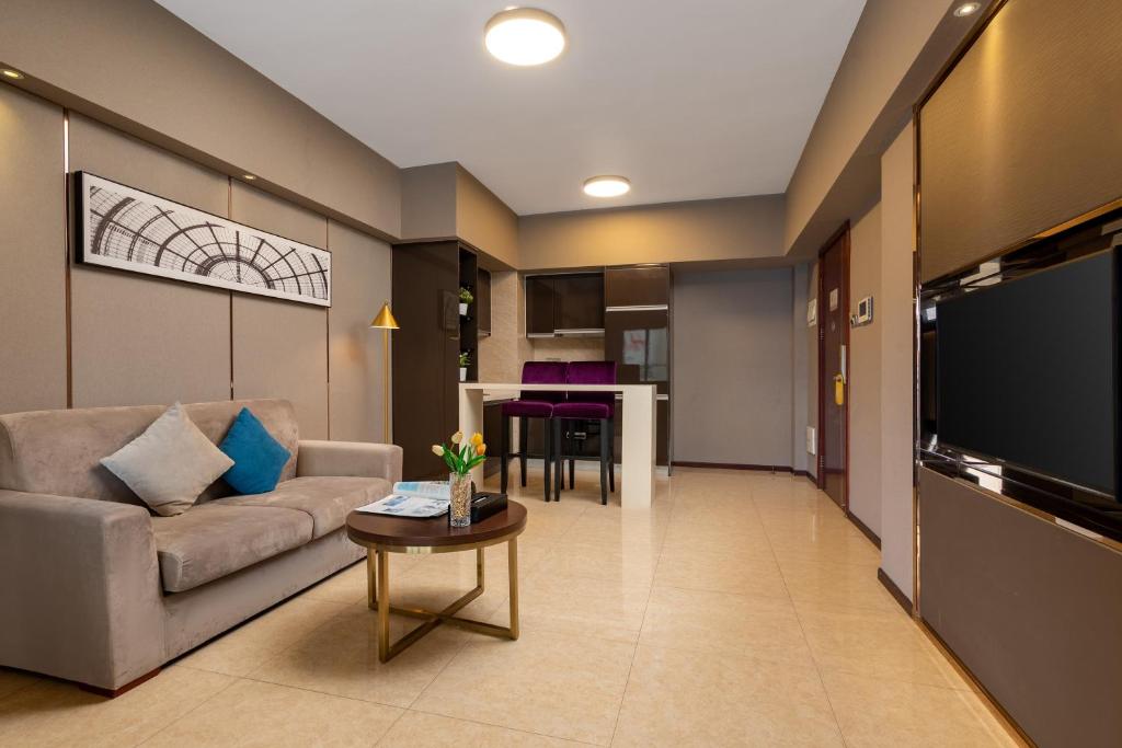 Двухместный (Представительский люкс), Foshan Bodun International Serviced Apartment