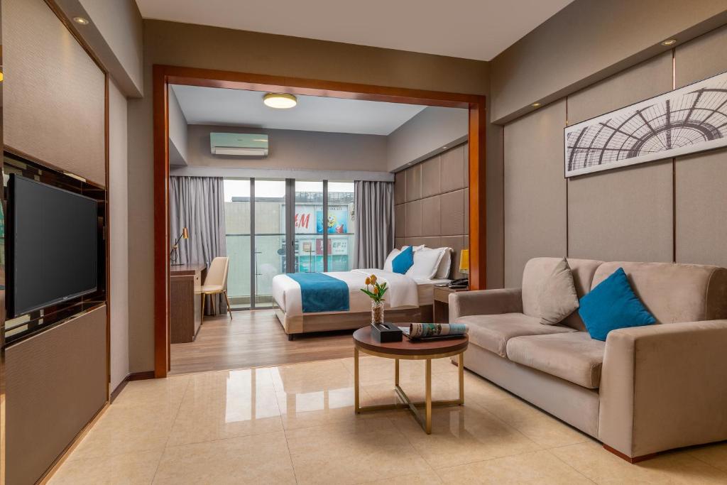 Двухместный (Представительский люкс), Foshan Bodun International Serviced Apartment