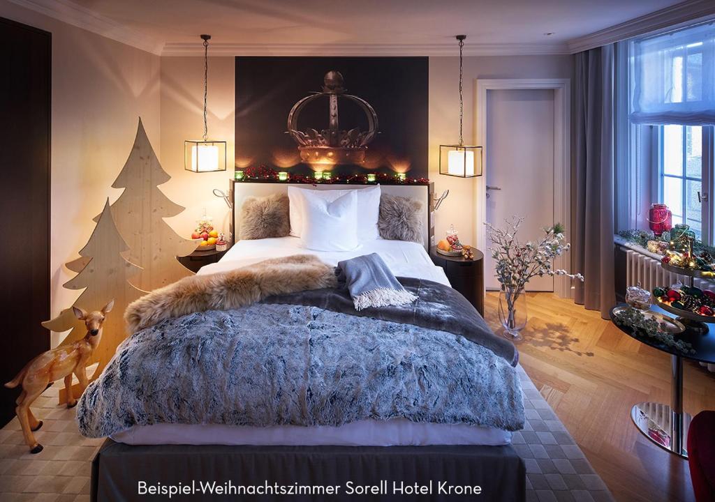 Двухместный (Двухместный номер с 1 кроватью — Специальное рождественское предложение) отеля Sorell Hotel Krone, Винтертур