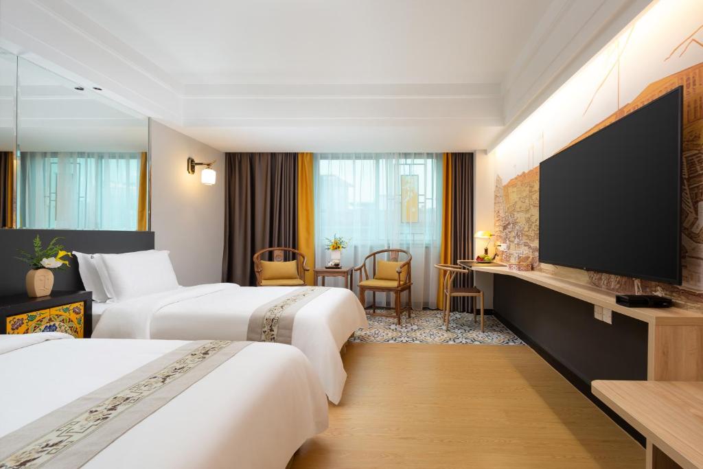 Двухместный (Двухместный номер с 2 отдельными кроватями) отеля President Hotel, Гуанчжоу