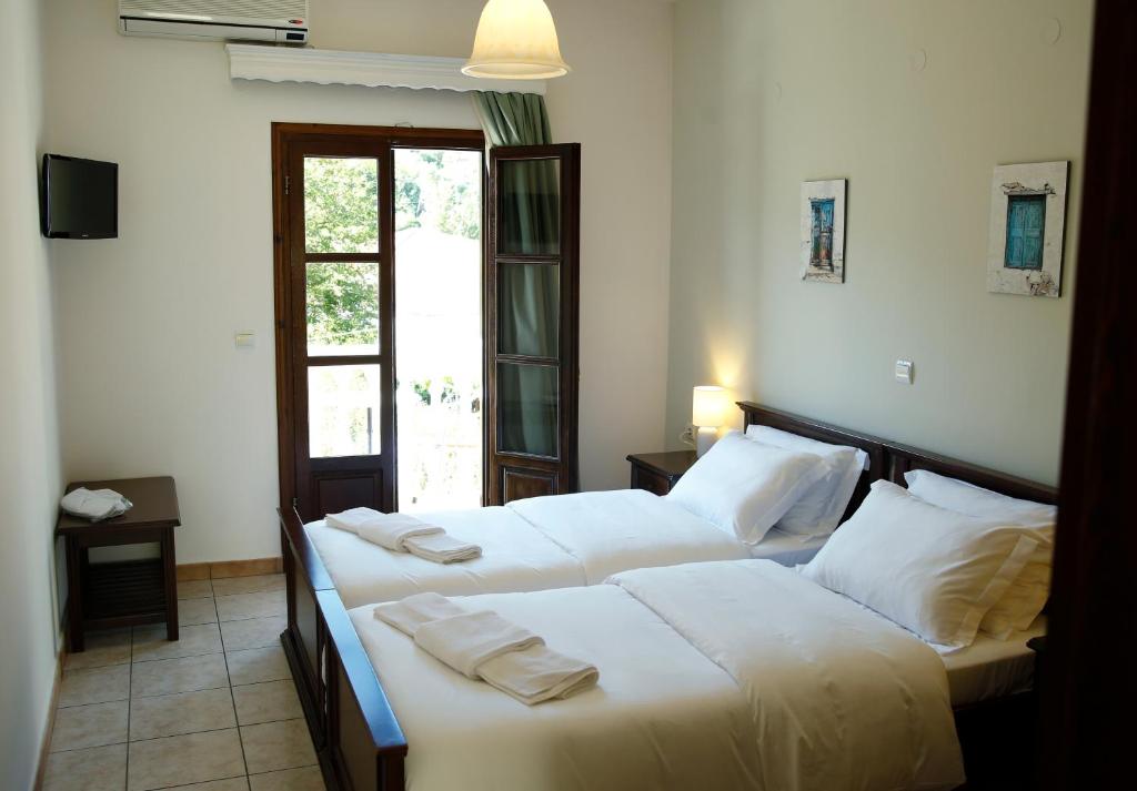 Двухместный (Двухместный номер с 2 отдельными кроватями) отеля Kitro Parga, Парга