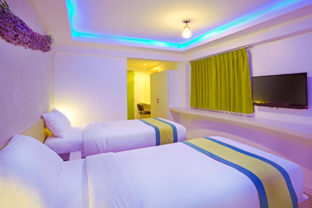 Двухместный (Улучшенный двухместный номер с 1 кроватью или 2 отдельными кроватями) отеля Holidays Home, Паттайя