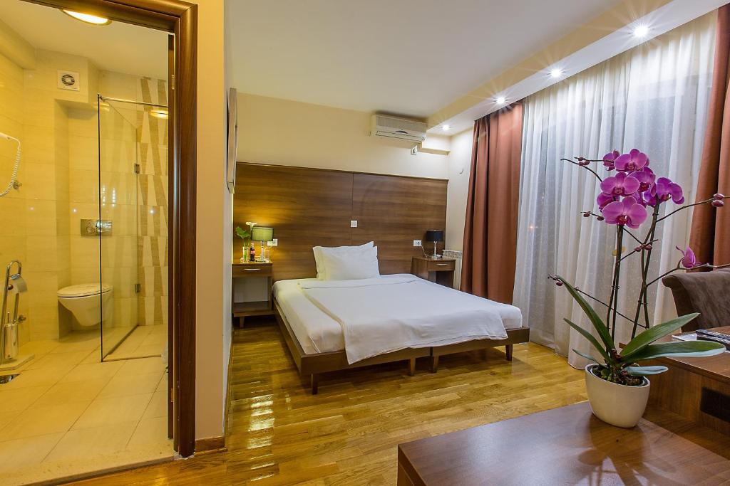 Двухместный (Двухместный номер с 1 кроватью или 2 отдельными кроватями) отеля Hotel M, Подгорица