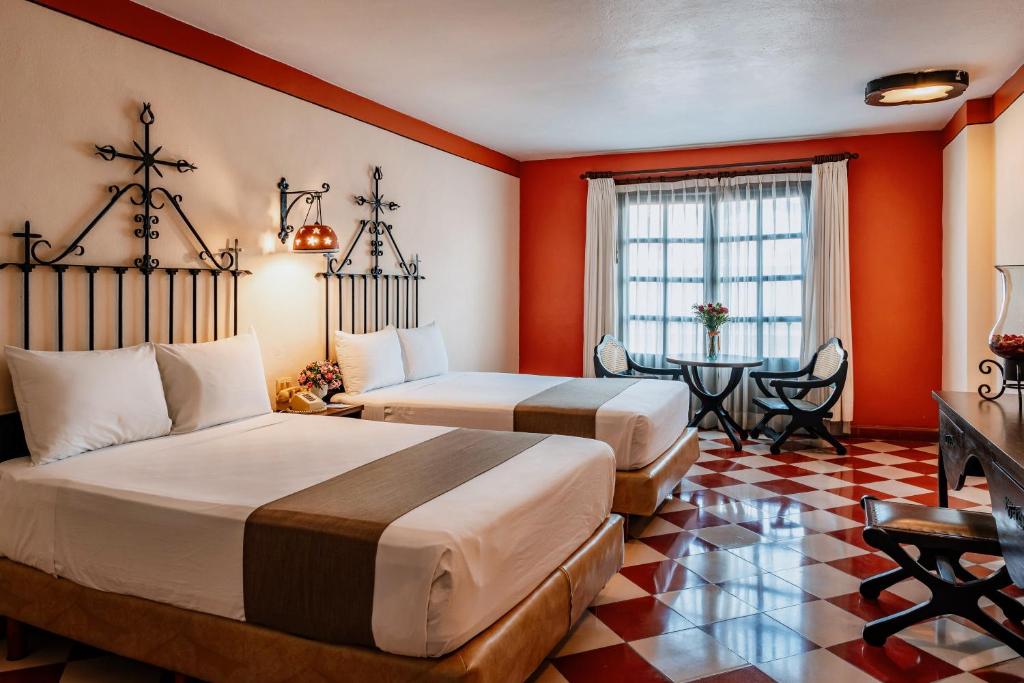 Двухместный (Двухместный номер Делюкс с 1 кроватью) отеля Casa del Balam, Мерида