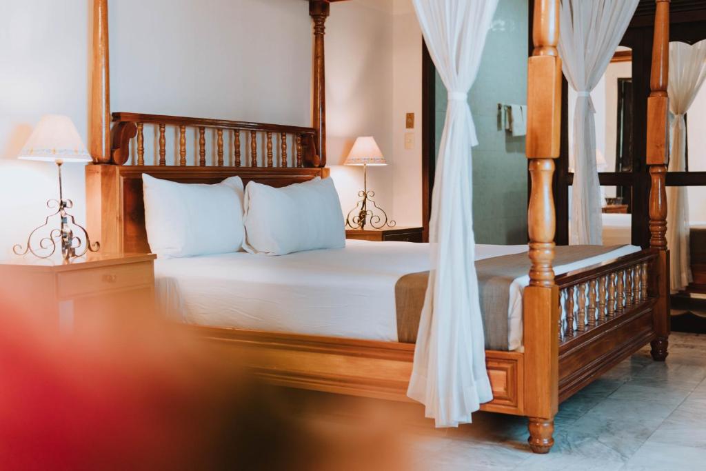 Двухместный (Номер Делюкс с кроватью размера «king-size») отеля Casa del Balam, Мерида