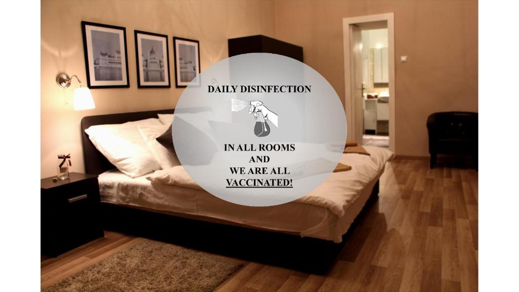 Двухместный (Двухместный номер Делюкс с 1 кроватью и ванной) отеля Budapest Ville Bed & Breakfast, Будапешт