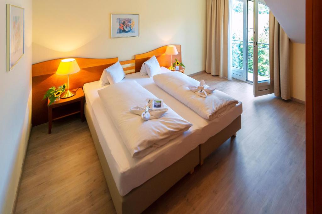 Двухместный (Двухместный номер с 1 кроватью или 2 отдельными кроватями и балконом) отеля Hotel Stoiser Graz, Грац
