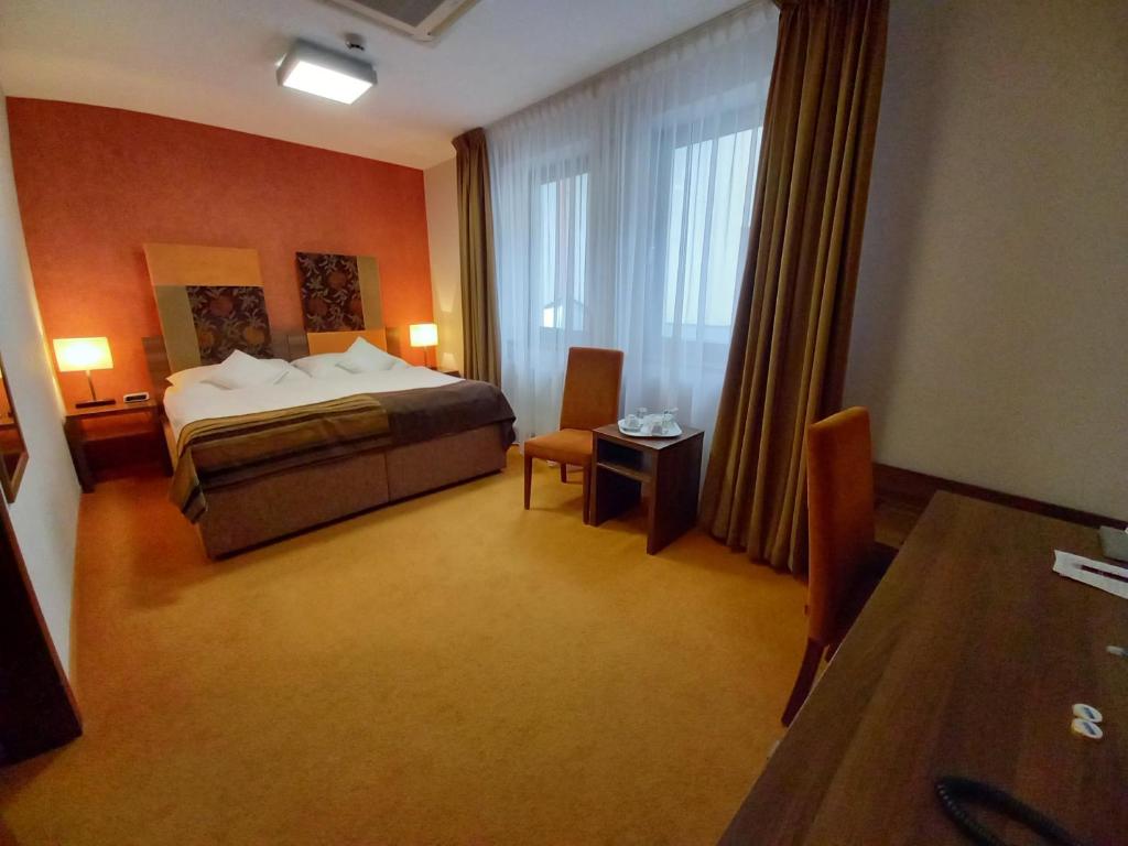 Двухместный (Стандартный двухместный номер с 1 кроватью) отеля Hotel BELASSI, Бойнице