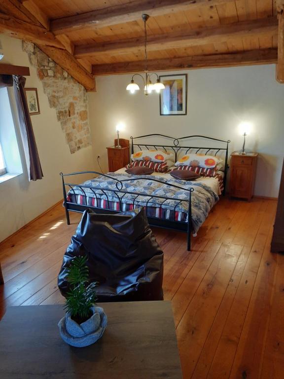 Двухместный (Двухместный номер Делюкс с 1 кроватью) гостевого дома Rural Pension Istra Partner, Барбан