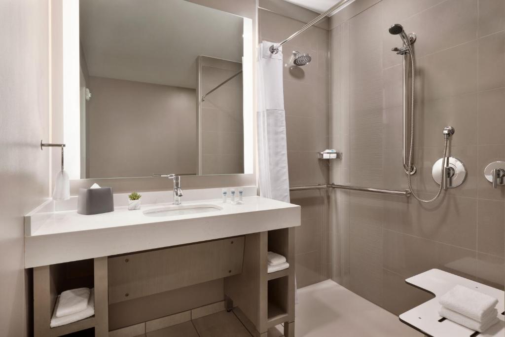 Двухместный (King Standard Den with Roll-In-Shower - Accessible), Hyatt House Atlanta Perimeter Center