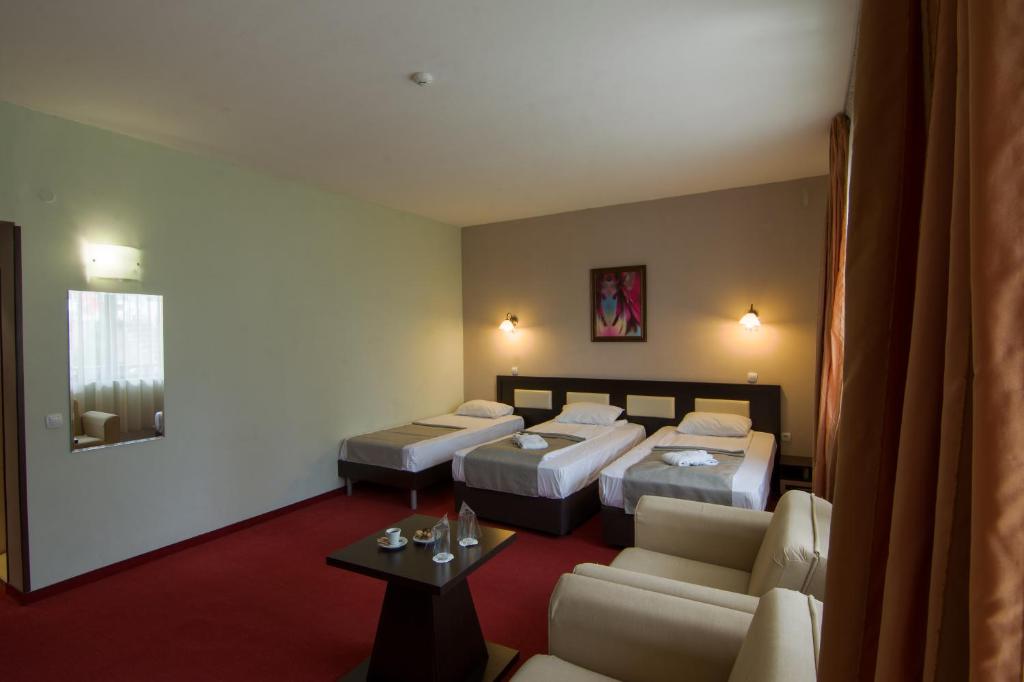 Двухместный (Двухместный номер с 2 отдельными кроватями + дополнительной кроватью (2 взрослых + 1 ребенок)) отеля Park Hotel Arbanassi, Арбанаси