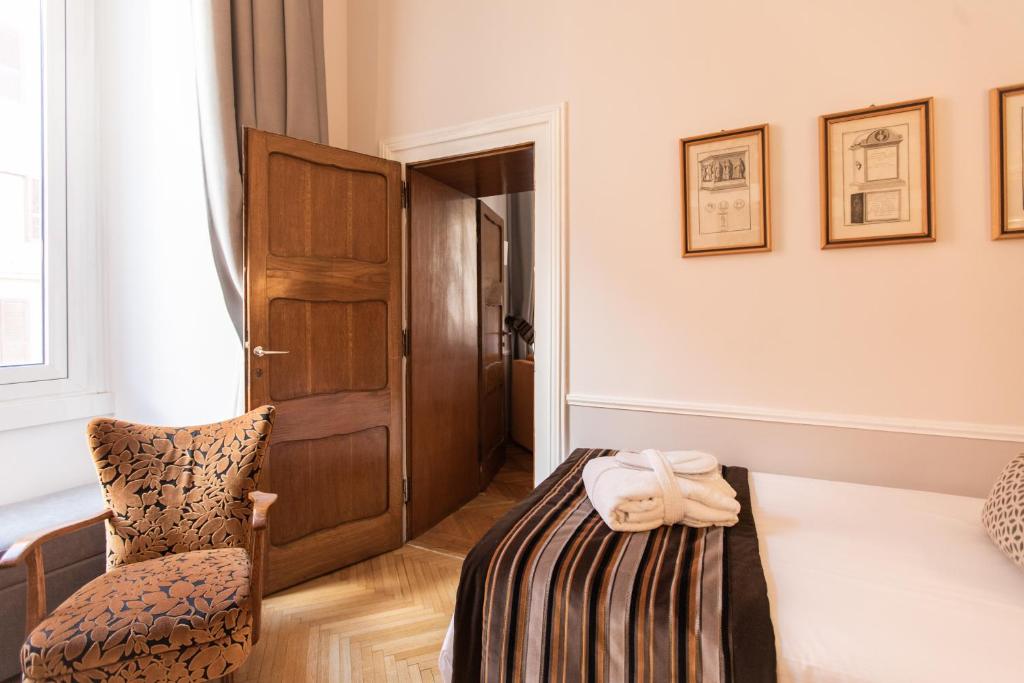 Одноместный (Одноместный номер), Bettoja Hotel Massimo d'Azeglio