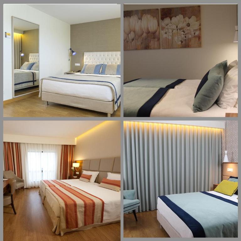 Двухместный (Улучшенный двухместный номер с 1 кроватью или 2 отдельными кроватями) отеля Hotel Cinquentenario & Conference Center, Фатима