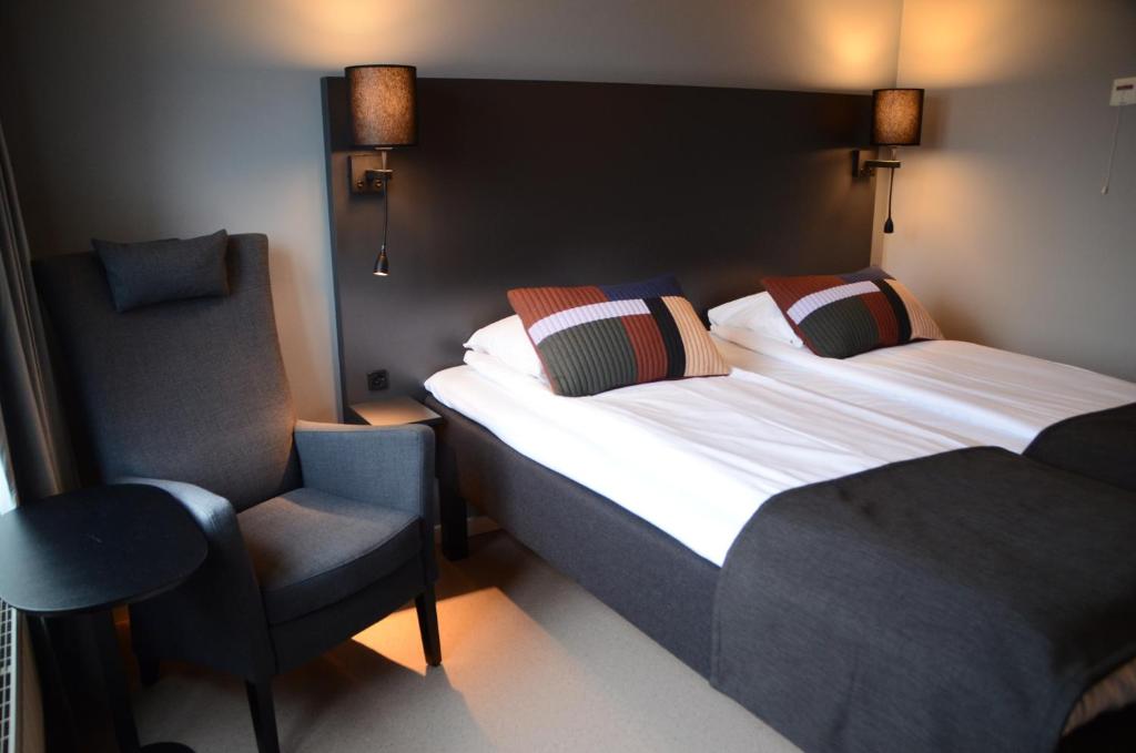 Двухместный (Двухместный номер с 2 отдельными кроватями - Подходит для гостей с ограниченными физическими возможностями) отеля Zefyr Hotel, Буде