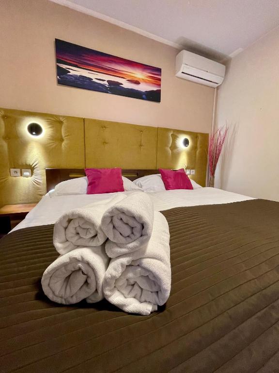 Двухместный (Улучшенный двухместный номер с 1 кроватью) гостевого дома Penzion Nevada, Дунайска-Стреда