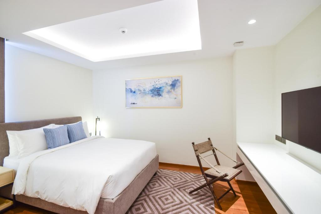 Сьюит (Люкс с 2 спальнями и бассейном, вид на лагуну) курортного отеля Angsana Laguna Phuket, Пхукет