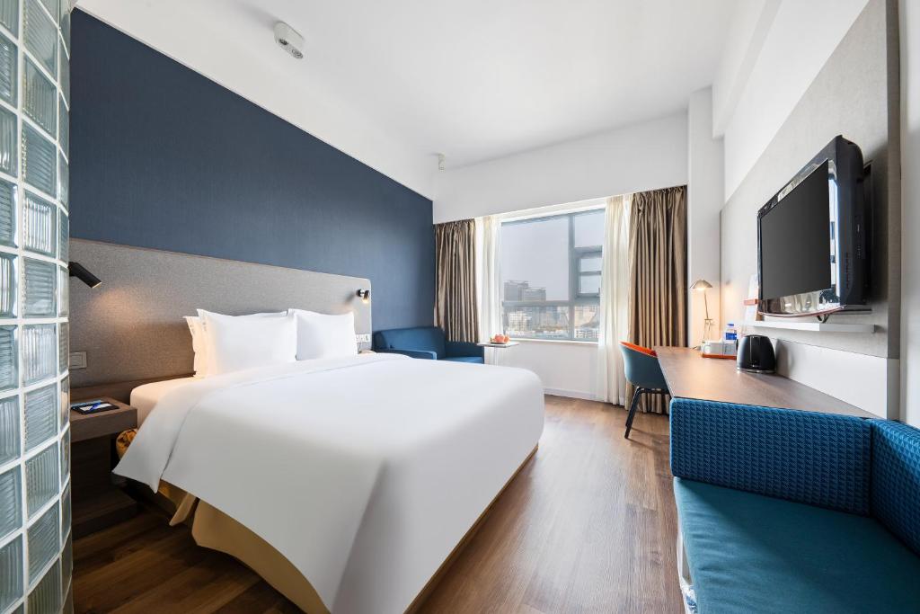 Двухместный (Стандартный номер с кроватью размера «king-size»), Holiday Inn Express Suzhou Changjiang