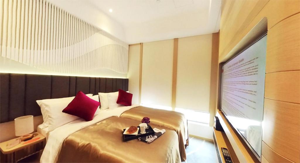 Двухместный (Улучшенный двухместный номер с 2 отдельными кроватями) отеля Burlington Hotel, Гонконг (город)